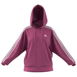 Outdoor Bekleidungs Laden 9 ADIDAS Women's 3-Stripes FT Full Zip O Hoodie - Hoodie