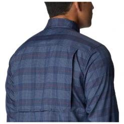 Columbia Silver Ridge Utility Lite Plaid L/S - Hemd -Outdoor Bekleidungs Laden columbia silver ridge utility lite plaid l s hemd detail 6
