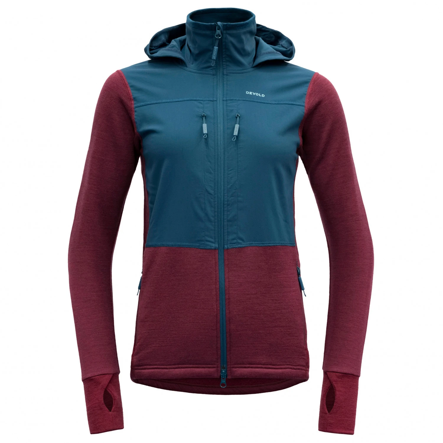 Devold Women's Herøy Hybrid Merino Jacket - Merinojacke 3 Devold Women's Herøy Hybrid Merino Jacket - Merinojacke