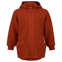 Engel Baby-Jacke Mit Kapuze Und Reißverschluß - Wolljacke