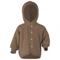 Engel Kinder Kapuzenjacke Mit Holzknöpfen - Wolljacke -Outdoor Bekleidungs Laden engel kinder kapuzenjacke mit holzknoepfen wolljacke 3