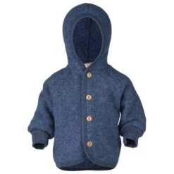 Engel Kinder Kapuzenjacke Mit Holzknöpfen - Wolljacke -Outdoor Bekleidungs Laden engel kinder kapuzenjacke mit holzknoepfen wolljacke 6
