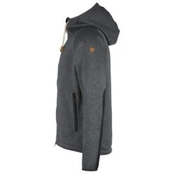 Outdoor Bekleidungs Laden -Outdoor Bekleidungs Laden fjaellraeven oevik fleece hoodie fleecejacke detail 2