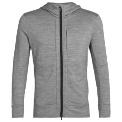 Icebreaker Quantum III L/S Zip Hood - Merinojacke