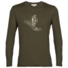 Icebreaker Tech Lite II L/S Tee Skiing Yeti - Merinoshirt -Outdoor Bekleidungs Laden icebreaker tech lite ii l s tee skiing yeti merinoshirt