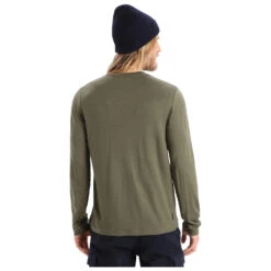 Icebreaker Tech Lite II L/S Tee Skiing Yeti - Merinoshirt -Outdoor Bekleidungs Laden icebreaker tech lite ii l s tee skiing yeti merinoshirt detail 3