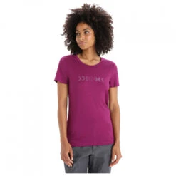 Icebreaker Women's Tech Lite II S/S Tee Moon Phase - Merinoshirt -Outdoor Bekleidungs Laden icebreaker womens tech lite ii s s tee moon phase merinoshirt detail 3