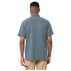Jack Wolfskin Thompson Shirt - Hemd -Outdoor Bekleidungs Laden jack wolfskin thompson shirt hemd detail 3