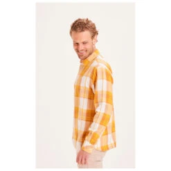 KnowledgeCotton Apparel Elder Fine Twill Checked Shirt - Hemd -Outdoor Bekleidungs Laden knowledgecotton apparel elder fine twill checked shirt hemd detail 3