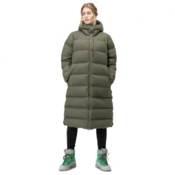 Norrøna Women's Oslo Down750 Coat - Parka -Outdoor Bekleidungs Laden norroena womens oslo down750 coat parka detail 3