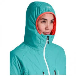 Ortovox Women's Swisswool Piz Boè Jacket - Skijacke -Outdoor Bekleidungs Laden ortovox womens swisswool piz boe jacket skijacke detail 5