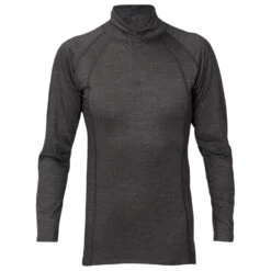 Women's Finya Zip Merino Langarm - Merinoshirt