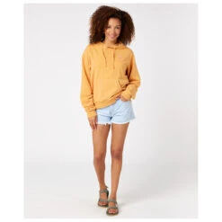 Rip Curl Women's Search Icon Hoodie Fleece - Hoodie -Outdoor Bekleidungs Laden rip curl womens search icon hoodie fleece hoodie detail 4