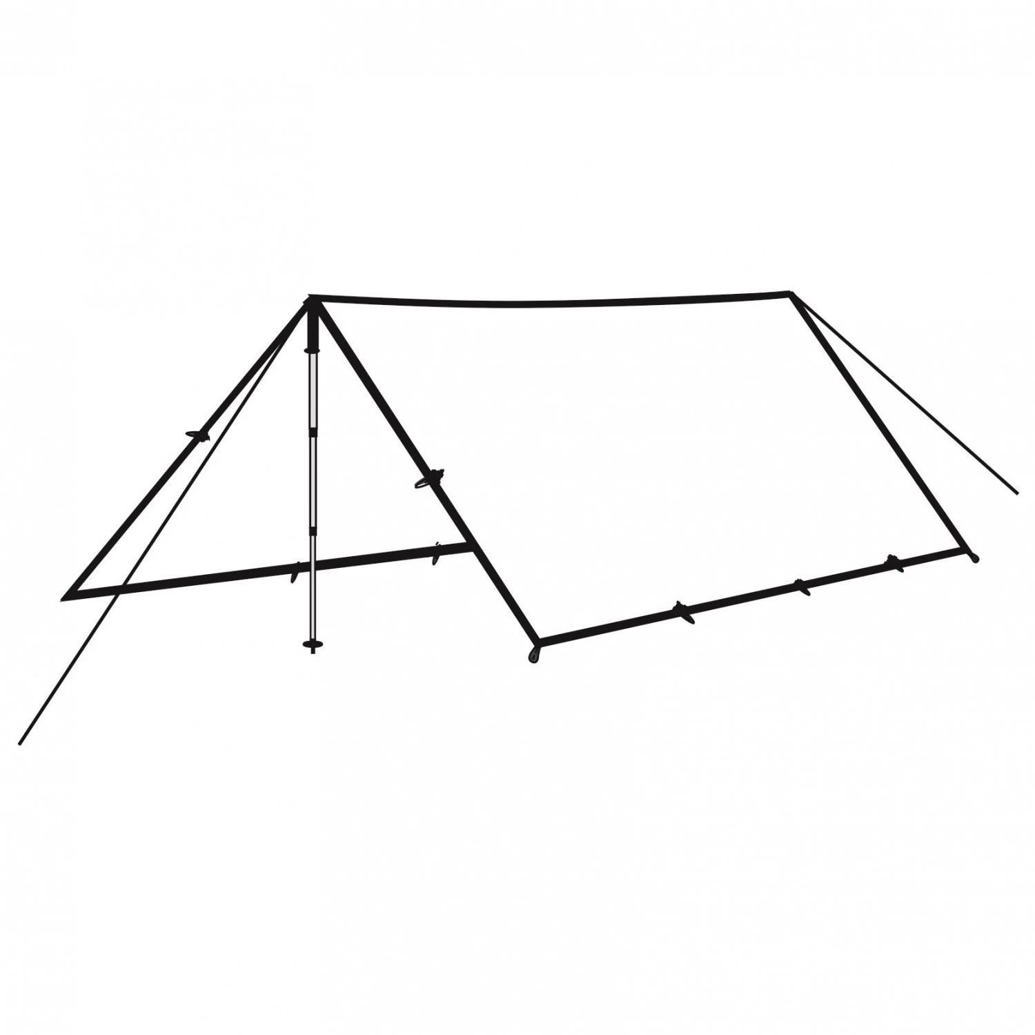 Robens Tarp 4 X 4 Trail Range - Tarp 7 Robens Tarp 4 X 4 Trail Range - Tarp – Bild 5