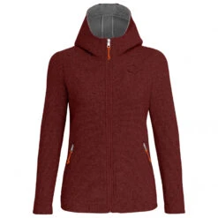 SALEWA Women's Sarner 2L Wool Fullzip Hoody - Wolljacke -Outdoor Bekleidungs Laden salewa womens sarner 2l wool fullzip hoody wolljacke 1