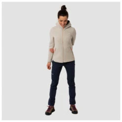 SALEWA Women's Sarner 2L Wool Fullzip Hoody - Wolljacke -Outdoor Bekleidungs Laden salewa womens sarner 2l wool fullzip hoody wolljacke detail 3