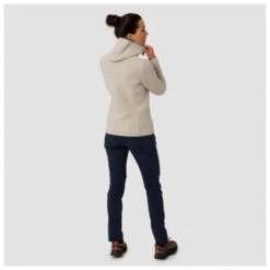 SALEWA Women's Sarner 2L Wool Fullzip Hoody - Wolljacke -Outdoor Bekleidungs Laden salewa womens sarner 2l wool fullzip hoody wolljacke detail 4
