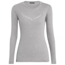 SALEWA Women's Solidlogo Dry L/S Tee - Funktionsshirt -Outdoor Bekleidungs Laden salewa womens solidlogo dry l s tee funktionsshirt 1