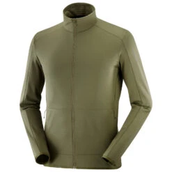 Salomon Outrack Full Zip Mid - Fleecejacke -Outdoor Bekleidungs Laden salomon outrack full zip mid fleecejacke 1