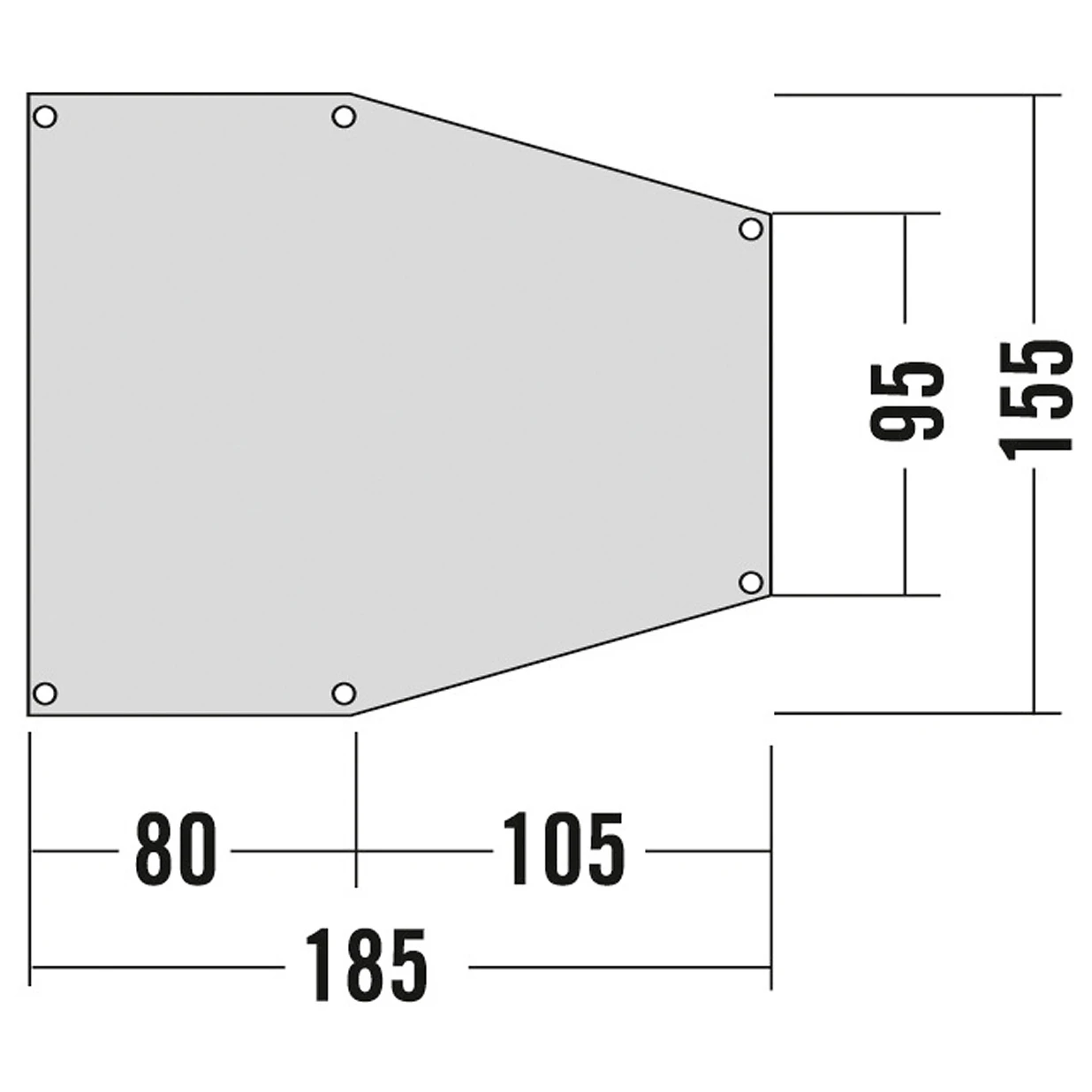 Tatonka Apsidenunterlage 2 - Zeltunterlage 4 Tatonka Apsidenunterlage 2 - Zeltunterlage – Bild 2