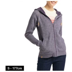 Tentree Women's Burney Zip Hoodie -Outdoor Bekleidungs Laden tentree womens burney zip hoodie detail 3