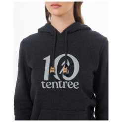 Women's Tentree Logo Classic Hoodie -Outdoor Bekleidungs Laden tentree womens tentree logo classic hoodie detail 2