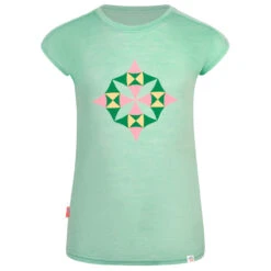 TROLLKIDS Girl's Sandefjord T - Merinoshirt -Outdoor Bekleidungs Laden trollkids girls sandefjord t merinoshirt 1